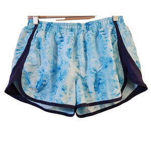 Under Armour Womens Performance Tempo Running Shorts Size S Blue Lined